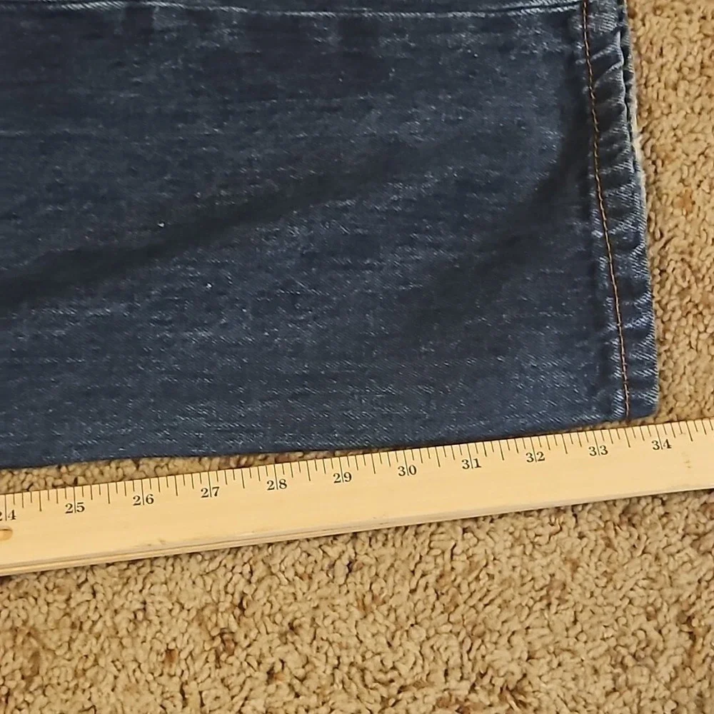 Levis 550 Jeans Mens 38x36‎ Blue Regular Fit Straight Leg Pockets Casual Denim